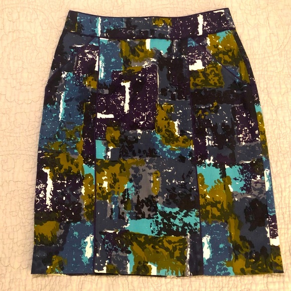 Anthropologie Dresses & Skirts - Anthropologie Tabitha Liquid Acres pencil skirt,s6